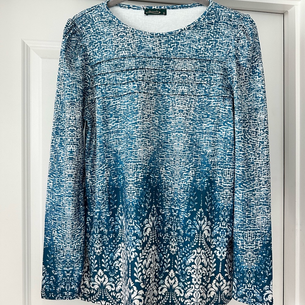 Blue Long Sleeve shirt